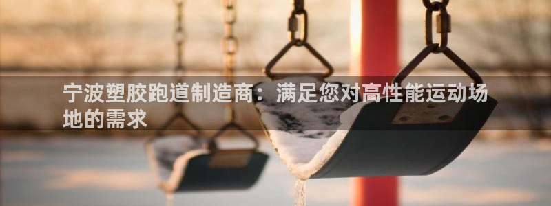 尊龙人生就是博送38：宁波塑胶跑道制造商：满足您对高