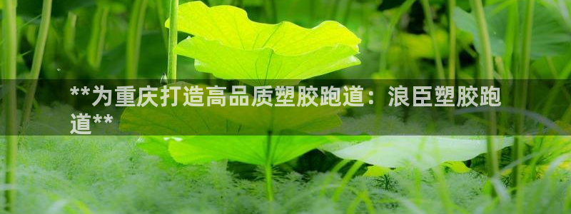 尊龙-人生就是博：**为重庆打造高品质塑胶跑道：浪臣