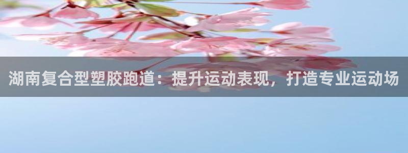 z6尊龙凯时旗舰厅首页：湖南复合型塑胶跑道：提升运动表现，打造专业运动场