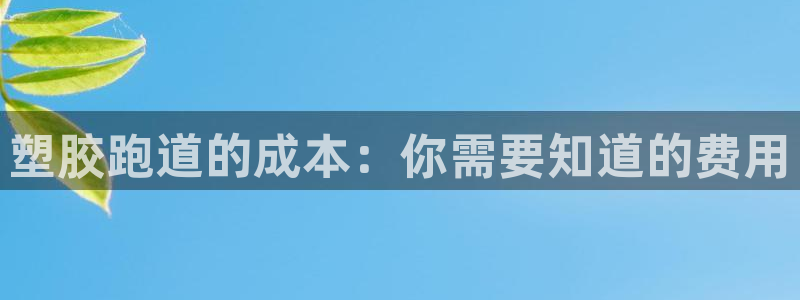 尊龙d88官网登录下载：塑胶跑道的成本：你需要知道的